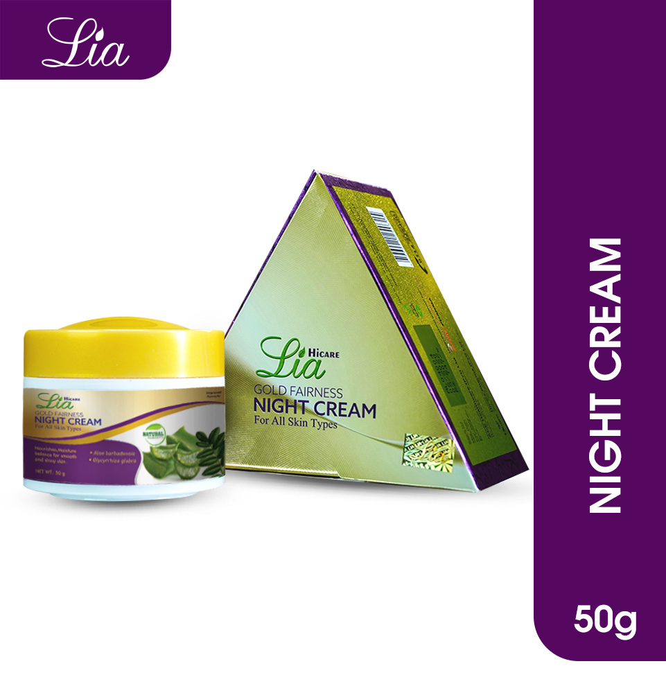 Lia Fairness Night Cream hello ladies