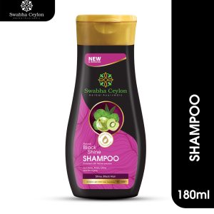 Swabha Ceylon Natural Black Shine Shampoo 180ml