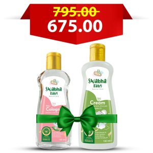 Swabha Baby Cologne+Baby Cream Bundle Offer